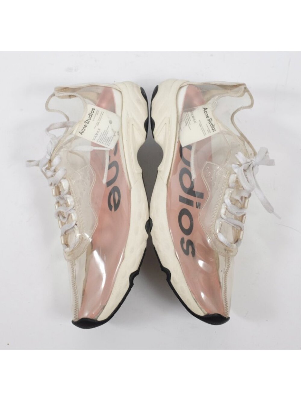 Acne Studios N3W Transparent running shoes sneakers 41-43 US 11 clear plastic - Picture 6 of 10